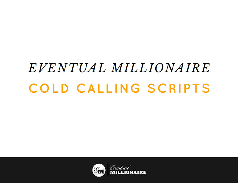 外贸开发信电子书：来自于Eventual Millionaire的Cold Calling话术